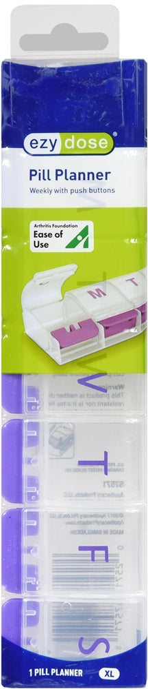 EZY DOSE PILL REM 7D XL PSH/BT