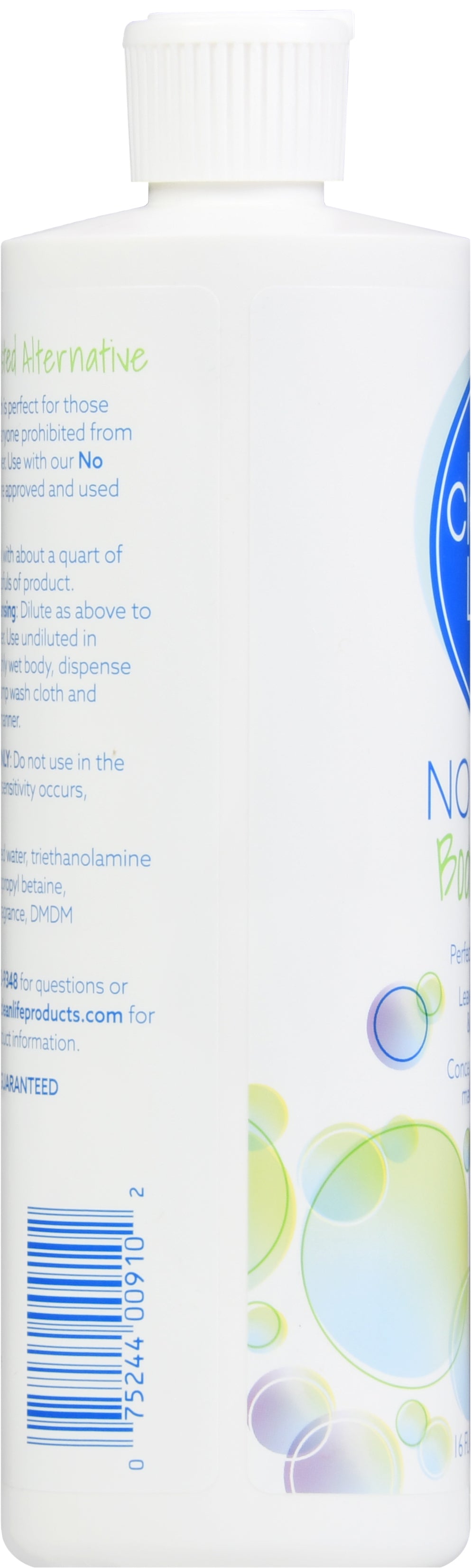 NO RINSE BODY BATH 16OZ 00910