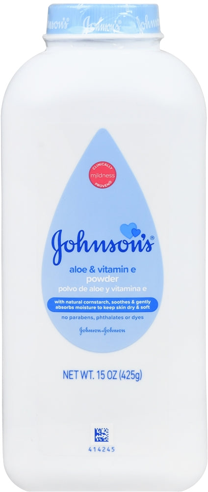 Johnson's Powder Aloe & Vitamin E