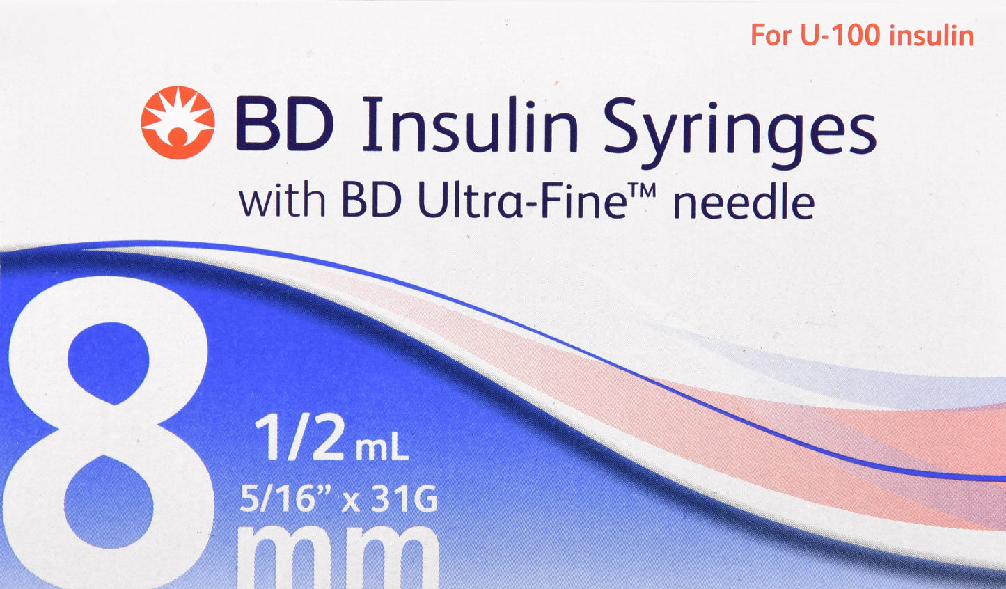 BD INS SYR U100 31G 1/2CC SHT 100 328468