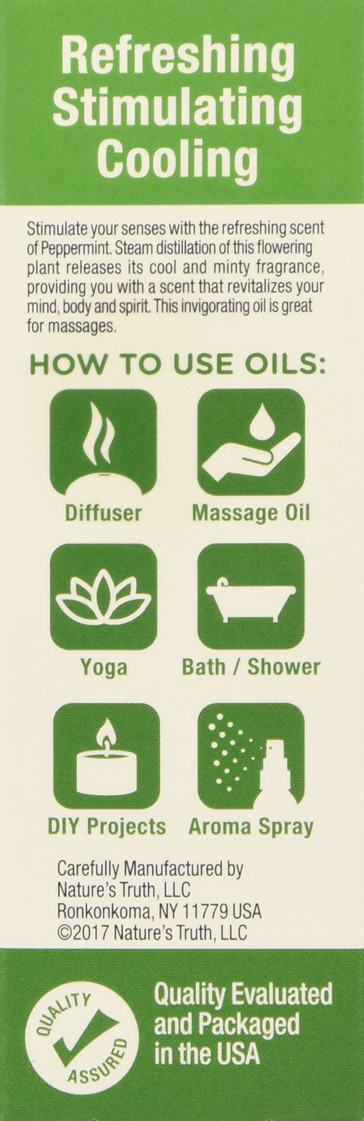 NT ESSENTIAL OIL PEPPERMINT 15ML