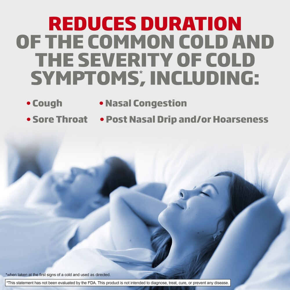 COLD-EEZE Plus Natural Mixed Berry Cold & Flu Zinc Lozenges Multi-Symptom 25 ct