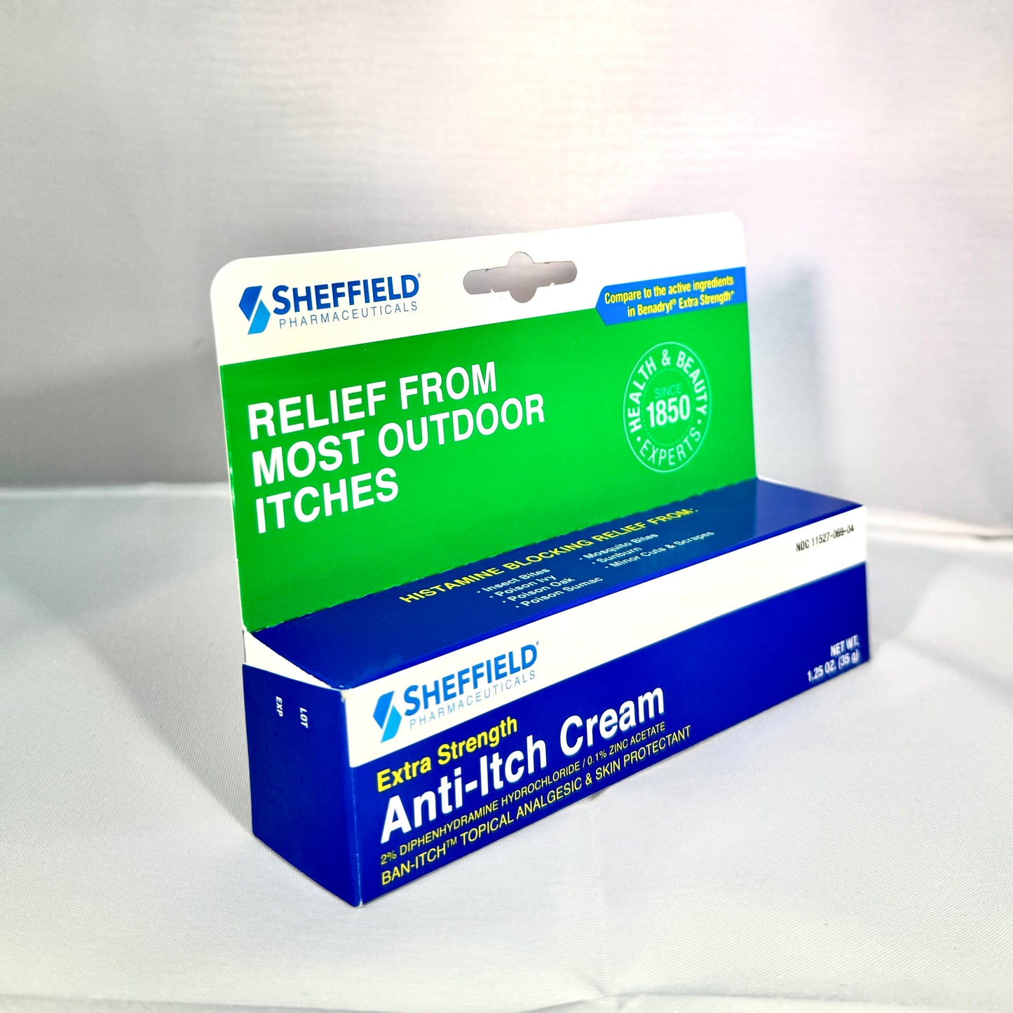 Dr. Sheffield's Anti-Itch Cream with Histamine Blocker - 1.25 Oz Exp:04/27