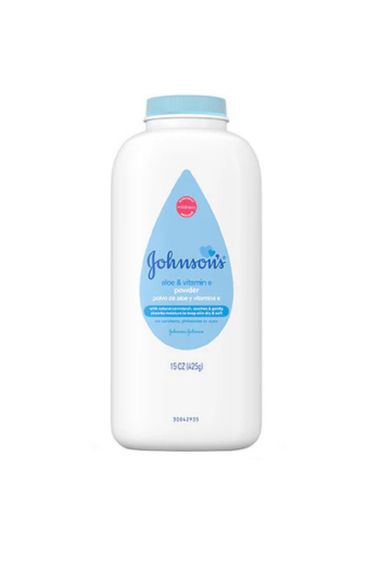 Johnson's Powder Aloe & Vitamin E