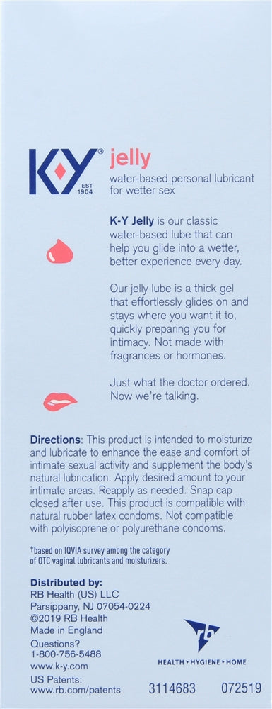 K-Y LUBRICATING JELLY 4OZ 8912 Delivery Pharmacist K-Y LUBRICATING JELLY 4OZ 8912 Delivery Pharmacist